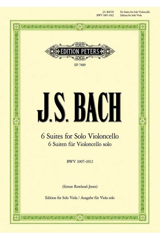 Bach, Six Suites For Cello...