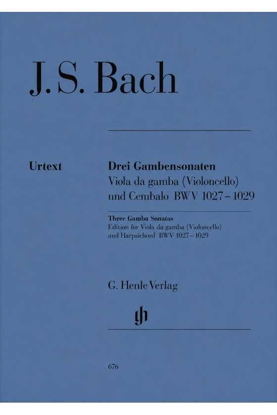 JS Bach, Three Gamba...