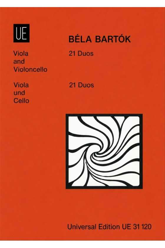 Bartok 21 Duets For Viola &...