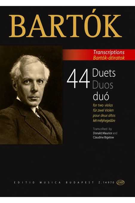 Bartok, 44 Duets for 2 violas (EMB)