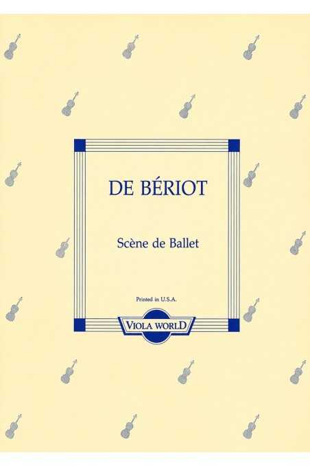 De Beriot, Scene De Ballet For Viola (Viola World)