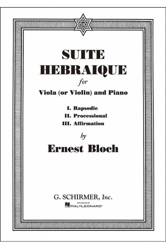 Bloch, Suite Herbraique For...