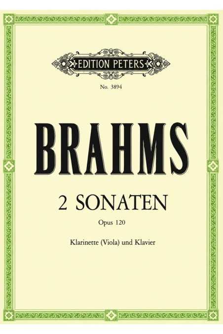 Brahms, Sonatas In F Min & Eb For Viola (Henle)