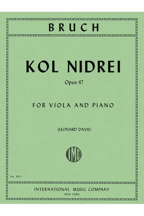 Bruch, Kol Nidrei For Viola...