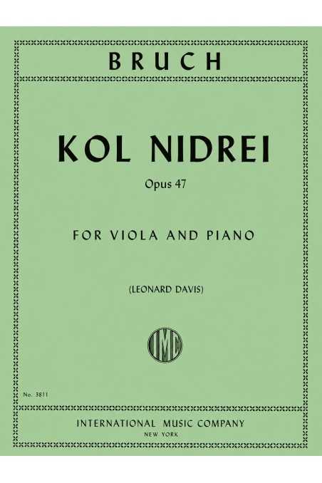 Bruch, Kol Nidrei For Viola (IMC)