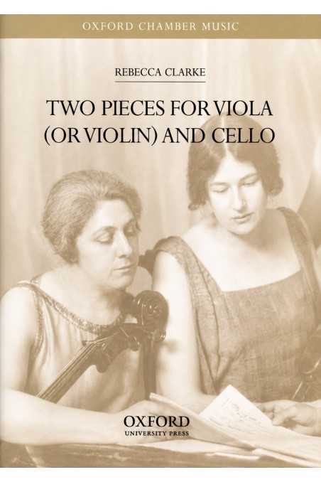 Clarke Two Pieces For Viola And Cello (Oxford)