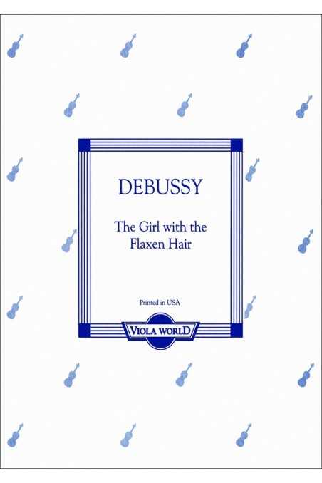Debussy, The Girl With The Flaxen Hair For Viola (Viola World)