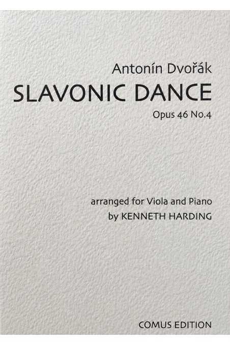Dvorak, Slavonic Dance Opus 46 No 4 for Viola and Piano (Harding)