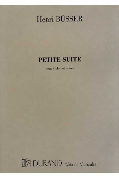 Busser, Petite Suite for Violin and Piano (Durand)