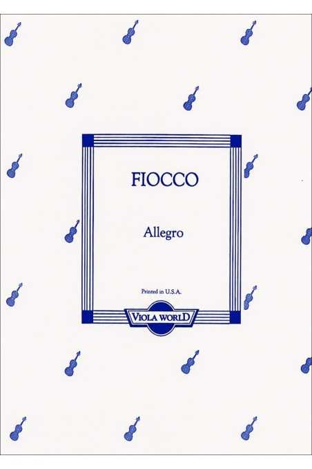 Fiocco, Allegro For Viola (Viola World)