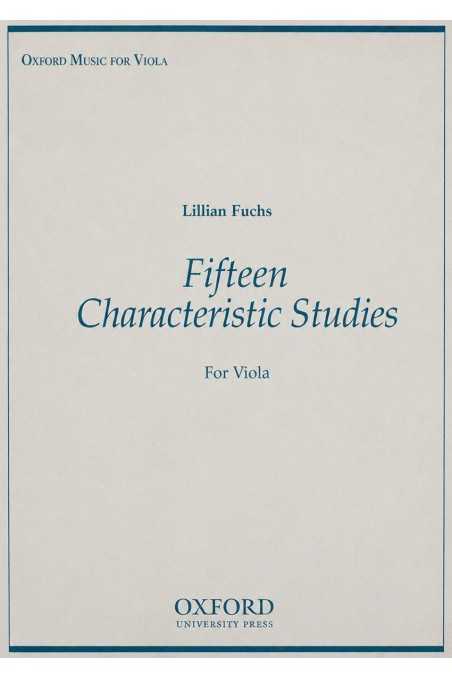 Fuchs, Fifteen Characteristic Studies Viola (Oxford)