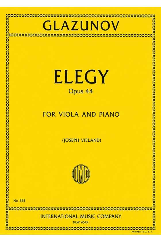 Glazunov, Elegy Op 44 (IMC)