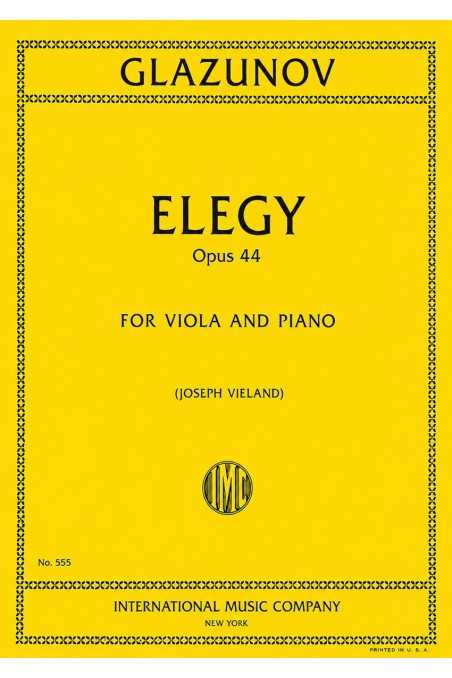 Glazunov, Elegy Op 44 (IMC)