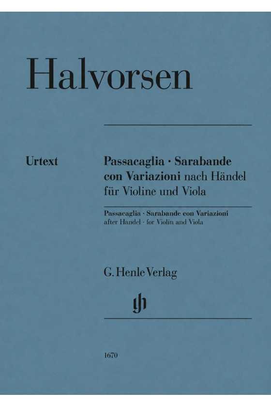 Halvorsen, Passacaglia For...