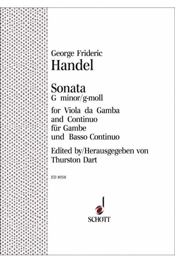 Handel, Sonata In G Minor...