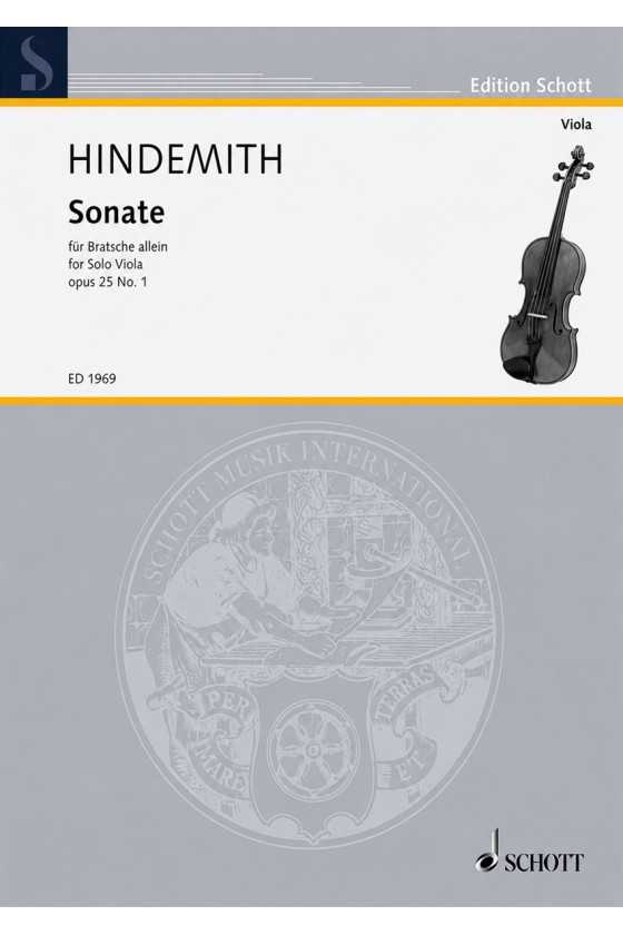 Hindemith Sonata Opus 25...