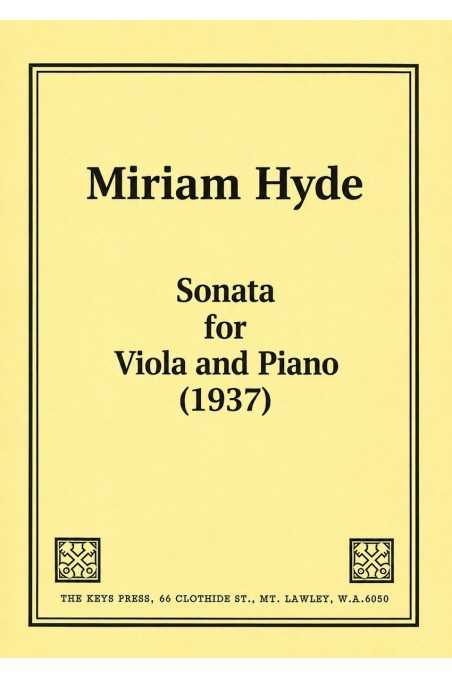 Hyde, Sonata For Viola And Piano (1937)