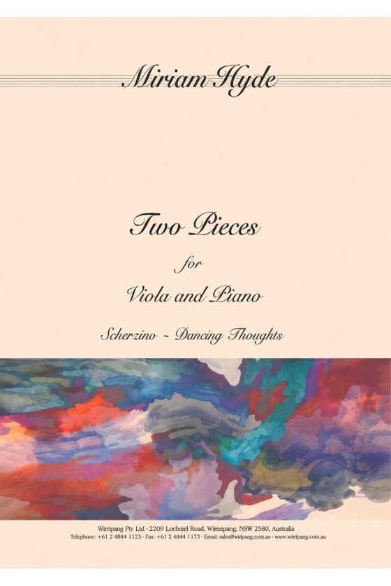 Hyde, Two Pieces For Viola...