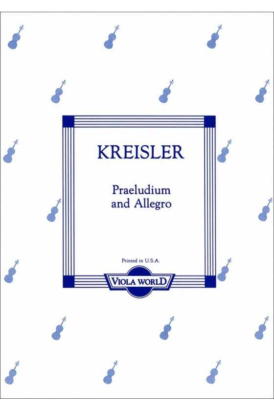 Kreisler Praeludium And...