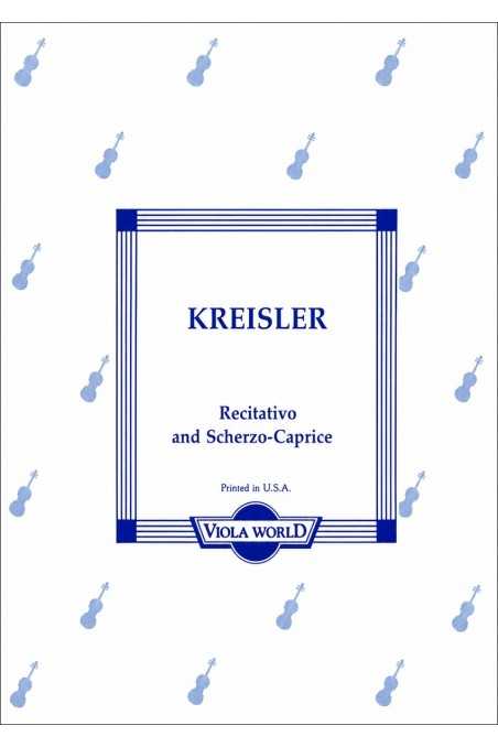 Kreisler Recitativo And Scherzo-Caprice (Viola World)