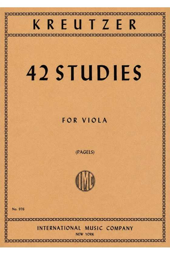 Kreutzer, 42 Studies For...