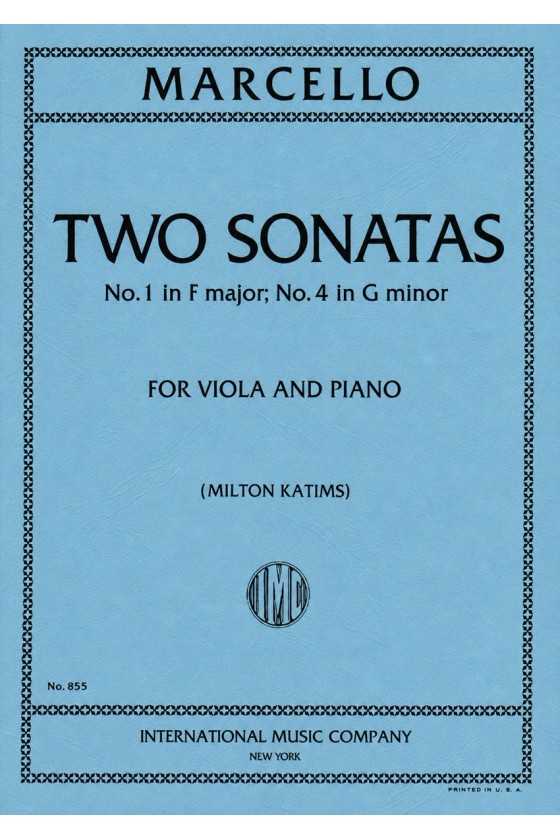 Marcello, 2 Sonatas G Minor...