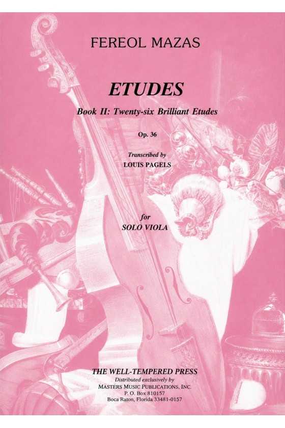 Mazas Etudes Book II:...