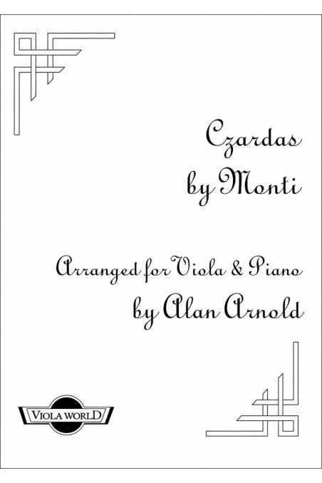 Monti Czardas For Viola And Piano (Viola World)