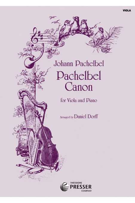 Pachelbel, Canon for Viola (Theodore Presser Company)