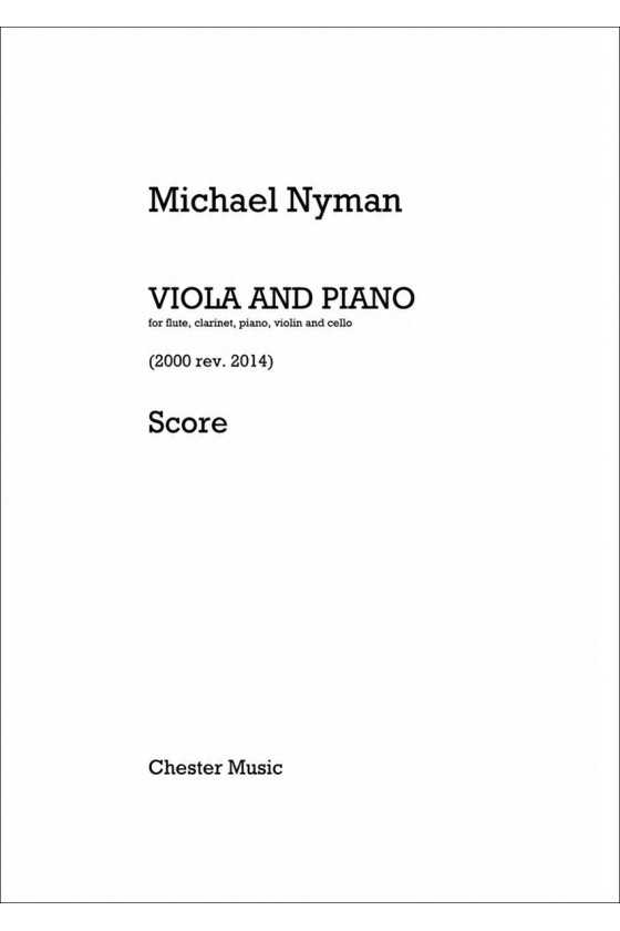 Nyman For Viola And Piano...