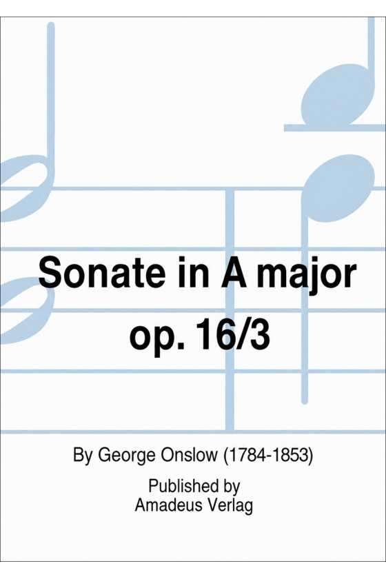 Onslow Sonata In A Minor...