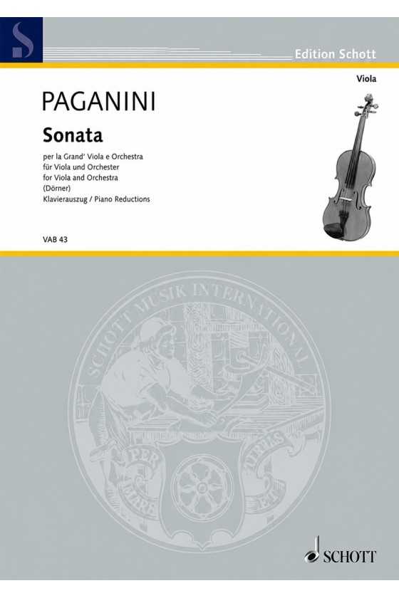 Paganini Sonata For Viola...