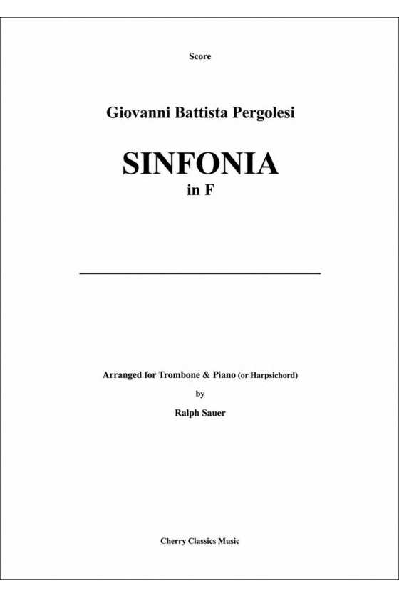 Pergolesi, Sinfonia For Viola