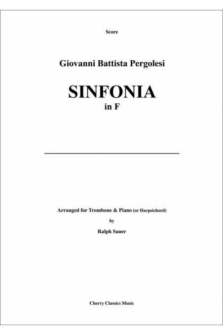 Pergolesi, Sinfonia For Viola