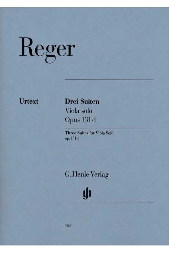 Reger, Three Suites Op131d...