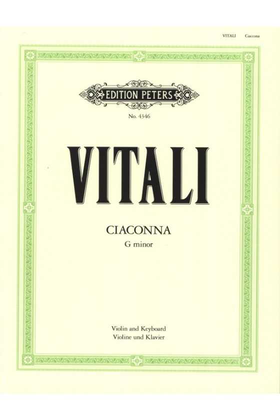 Vitali, Chaconne in G minor...