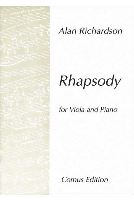 Richardson, Rhapsody For Viola And Piano (Comus)