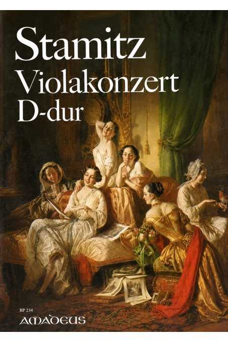 Stamitz, Concerto In D Major For Viola (Amadeus)