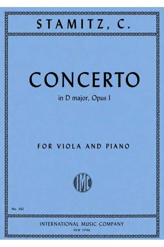 Stamitz, Concerto In D...