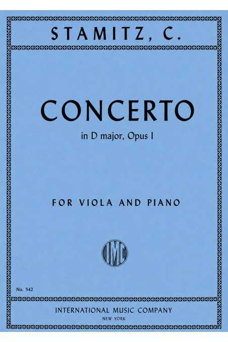 Stamitz, Concerto In D Major For Viola (IMC)
