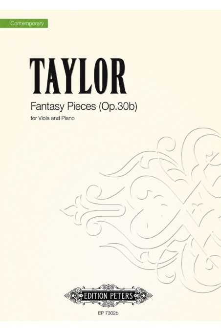 Fantasy Pieces Opus 30b For Viola And Piano (Peters)