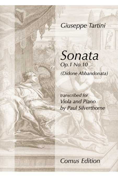 Tartini Sonata Op.1 No.10 Didone Abbandonata For Viola (Comus Edition)