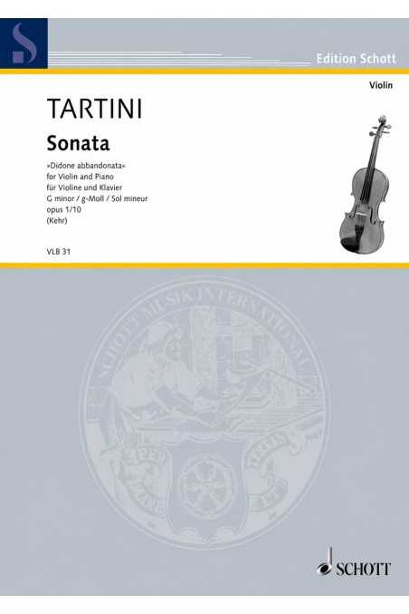 Tartini, Sonata Op.1 No.10 Didone Abbandonata For Viola And Piano