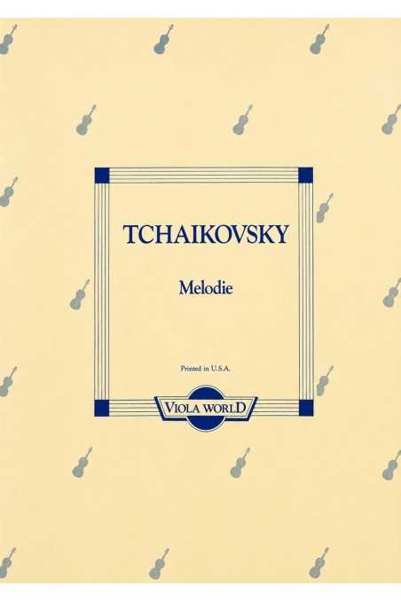 Tchaikovsky, Melodie For Viola (Viola World)