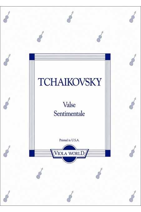 Tchaikovsky, Valse Sentimentale For Viola (Viola World)