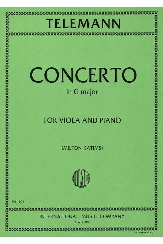 Telemann, Concerto In G For...