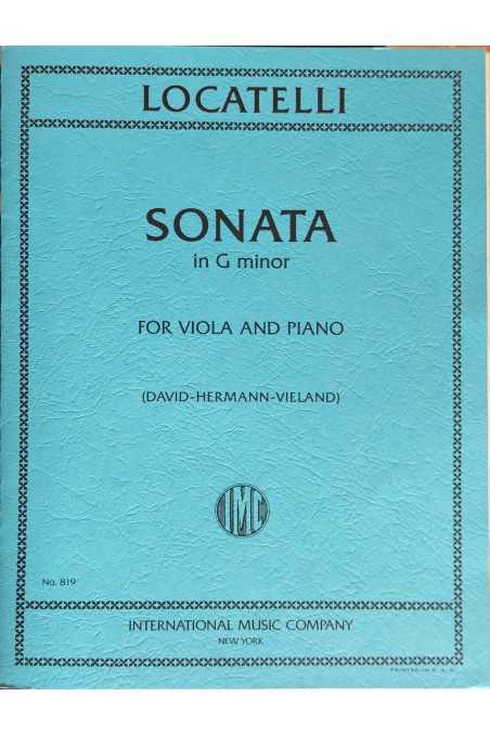 Locatelli, Sonata in G Minor for Viola and Piano (IMC)