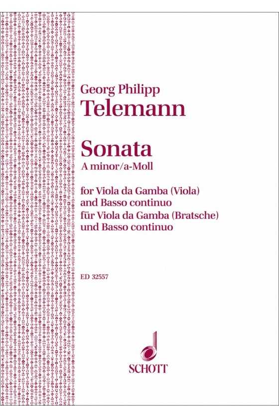 Telemann, Sonata In A Minor...