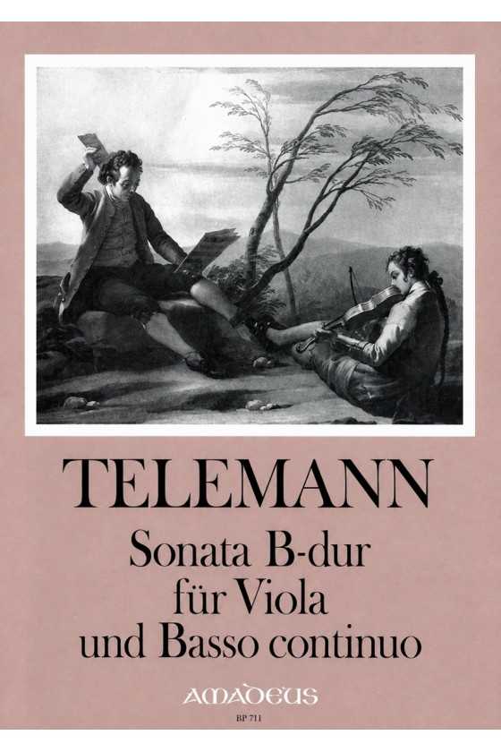 Telemann, Sonata In B Major...