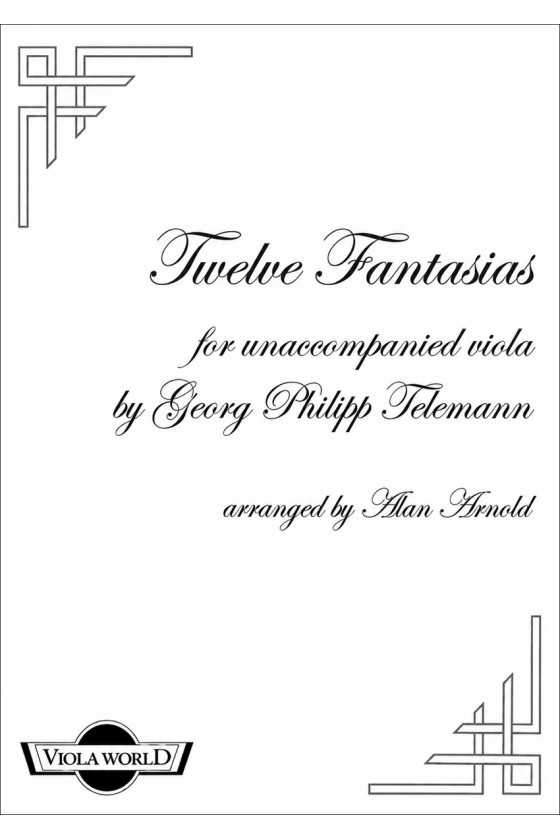 Telemann, Twelve Fantasias...